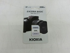 【未使用】 キオクシア KIOXIA SDカード 256GB ホワイト KSDER45N256G