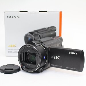 334)【1円スタート♪/極美品】SONY ソニー 4Kハンディカム FDR-AX60 デジタル4Kビデオカメラレコーダー 2022年製