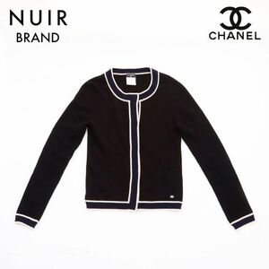 シャネル CHANEL カーディガン カシミヤ ブラック