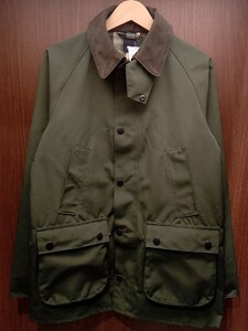 【タグ付き】Barbour BEDALE SL 2LAYER MCA0784 サイズ38 ブルガリア製 セージグリーン