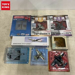 1円〜 未開封含 デアゴスティーニ等 第二次世界大戦傑作機コレクション 1/72 No.04 1/200 B777-200 JAL 日本航空 JA772J 他