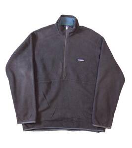 PATAGONIA パタゴニア シンチラ フリース ジャケット ハーフジップ グレー メンズ L F7