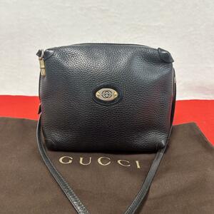 GUCCI グッチ ショルダーバッグ オールドグッチ レザー