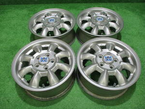 スバル純正 MINI LITE 14X5.5J PCD100 5H 4本 商品管理番号A14-0986-A