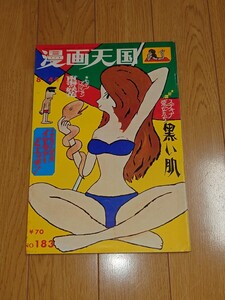 『漫画天国　No183 8/4号』芸文社　昭和42年　市村章　いばら美喜　凡天太郎　わたなべ弘　さがらあきお　永山久夫　椋陽児　イワタタケオ