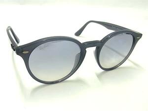 1円 ■美品■ Ray-Ban レイバン RB2180-F 6232/7B 51□20 2N サングラス メガネ 眼鏡 ネイビー系×レンズ クリアグレー系 BL5921