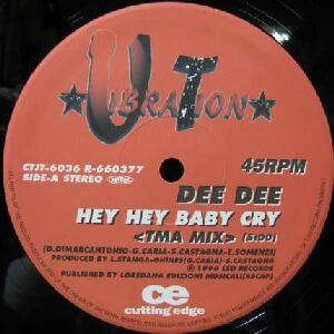 @【新品】$ DEE DEE / HEY HEY BABY CRY (TMA MIX) AVEX限定 (CTJT-6036) FRANZ TORNADO / DANGER (TMA MIX) レコード盤 Y20+