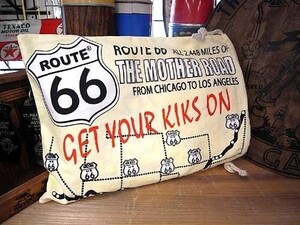 Route 66 巾着袋 ルート66 アメリカ雑貨 アメリカン雑貨