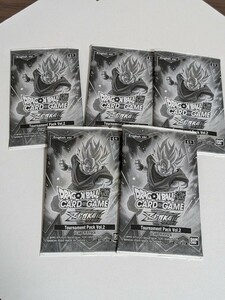ドラゴンボール　超カードゲーム　海外　トーナメントパック　vol2 英語版　セット