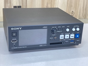 SONY PMW-PZ1 4K MEMORY PLAYER ① ※通電確認のみ