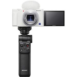 【中古】ソニー(SONY) コンパクトデジタルカメラ VLOGCAM Vlog用カメラ ZV-1 シューティンググリップキット(同梱グリップ:GP-