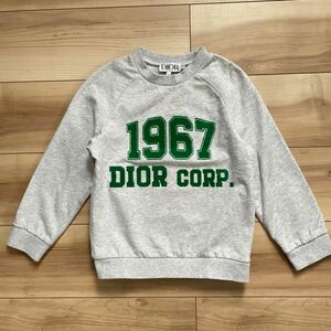 【送料無料】【美品】Dior ディオール キッズ 1967 DIOR CORP スウェット 4 クリスチャンディオール トレーナー ベビーディオール