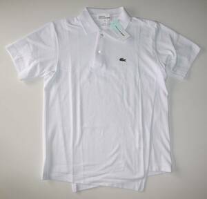 コムデギャルソン ラコステ polo ポロシャツ sizeL white COMME des GARCONS SHIRT × LACOSTE