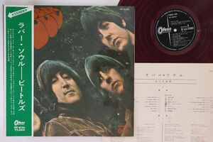 LP Beatles Rubber Soul (-オデオン赤盤) OP8156 ODEON /00260