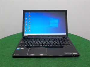 カメラ内蔵/中古/15.6型タッチパネル/ノートPC/Windows10/新品SSD256/8GB/Cel　847/TOSHIBA　T653/46JB Office搭載/Bluetooth/テンキー