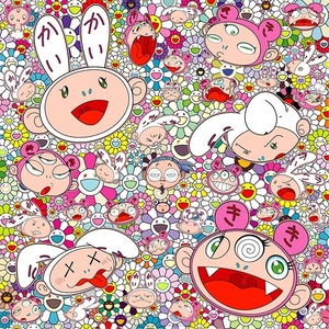 村上隆 ポスター 【生きてりゃ良いこと悪いこと、いろいろあります！　、、、】 Takashi Murakami / Edition 300 / Signed.