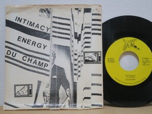 7★DuChamp / Intimacy (1980年US/NEW-WAVE/ガレージ・パンク/レア！)