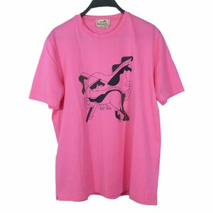 HERMES エルメス　　メンズ　　コットン　　半袖　　Tシャツ　　　S