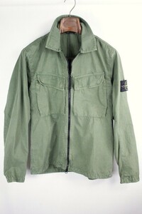 【STONE ISLAND】ストーンアイランド オーバーシャツ シャツブルゾン 後染めオリーブ M 新品未使用 9万円程度