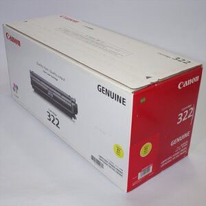 純正 キャノン CANON トナーカートリッジ322 CRG-322 イエロー 【送料無料! 未使用!! 純正!!! 保証あり!! 】NO.3910