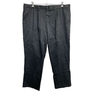 DOCKERS チノパン W44 ドッカーズ タックパンツ ビッグサイズ ブラック 古着卸 アメリカ仕入 2408-275