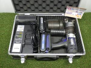 替えのコマ付き★CACTUS カクタス クリンプボーイ EV-250L 充電 圧着 バッテリー 充電器 中古品 241012