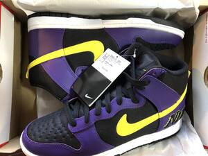 【26.5ｃｍ】 NIKE DUNK HIGH COURT PURPLE LAKERS ナイキ ダンク ハイ コートパープル　レイカーズ