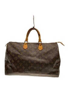 LOUIS VUITTON◆1)スピーディ40_モノグラム・キャンバス_BRW/PVC/BRW