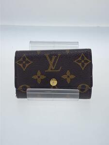 LOUIS VUITTON◆ミュルティクレ6_モノグラム_BRW/PVC/BRW/総柄/レディース