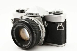 #3388 オリンパス OLYMPUS OM-1 SLR Film Camera F.ZUIKO AUTO-S f1.8 50mm [動作確認済]