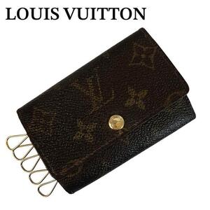 LOUISVUITTON ミュルティクレ 6連キーケース モノグラム