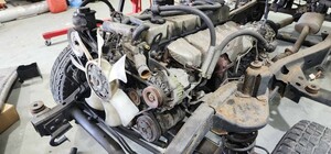 平成５年 日産 サファリ Y60 ディーゼル AT エンジン 作動確認済み