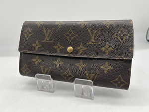 8078-06★LOUIS VUITTON/ルイヴィトン/型番：M61734/モノグラム ポルトフォイユサラ/シリアル TH0969/長財布 ★