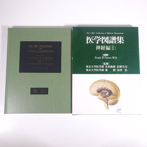 【送料800円】 Netter ネッター 医学図譜集 神経編(Ⅰ) 日本チバガイギー株式会社 1985 函入り大型本 医学 医療 治療 病院 医者 イラスト