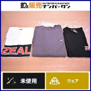 【1スタ☆未使用品】ZEAL ウェア トレーナー Tシャツ 3点セット ズイール アンカニーチャップ 柏木重孝 SINCE 1981 （CKN_O1）