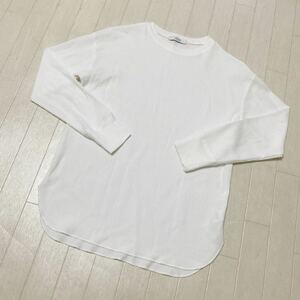 3909☆② relume JOURNAL STANDARD トップス 長袖Tシャツ クルーネック サーマル レディース F オフホワイト