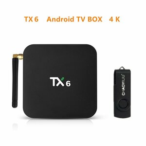 Android TV BOX TX6 4K HDR対応　WiFi2.4G