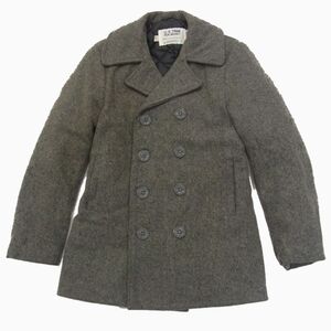 ◇SCHOTT PEAJACKET U.S.740 メルトンウール Ｐジャケット ピーコート ショット メンズ USA製 1円スタート