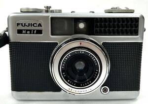 フジカ　カメラ　日本製　FUJICA Half made in Japan FUJINON 1:2.8 f=2.8cm フィルムカメラ　コンパクト　シャッター可動品　＃1220A