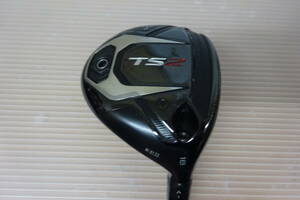 タイトリスト TITLEIST TS2 フェアウェイウッド 5W 18度 Speeder EVOLUTION Ⅶ FW 60(SR)★力強いストレートとビッグキャリー