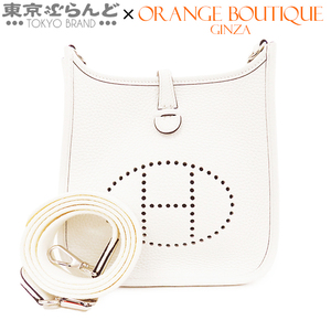 101742449 エルメス HERMES エヴリン アマゾン TPM B刻印 白 ニューホワイト シルバー金具 トリヨン ショルダーバッグ レディース