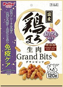 ペティオ (Petio) 鶏まろ 無添加 生肉グランビッツ おいもミックス 120g