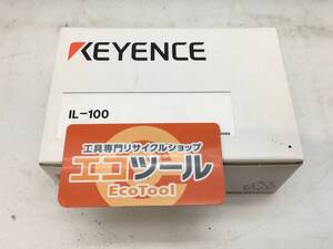 【未使用に近い】KEYENCE キーエンス センサヘッド IL-100 [ITE2SK5WKAJ9]