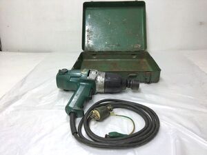 Q1-013◆HiKOKI 日立工機 16mm インパクトレンチ ジャンク品 ケース付き 電動工具 WH16 (ハイコーキ/HITACHI/通電確認済/100V) 現状品