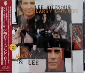 CD3/国内盤中古CD☆ラリー・カールトン＆リーリトナー(LEE RITENOUR&LARRY CARLTON)　解説・帯つき☆品番MVCR-212