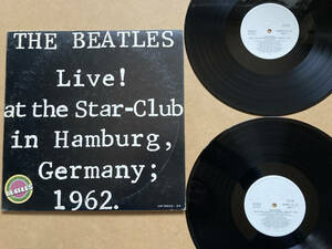 見本盤 PROMO 2LP THE BEATLES ビートルズ / LIVE AT THE STAR CLUB デビュー！ VIP-9523〜24