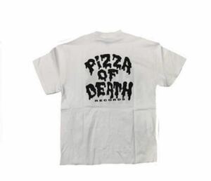 【送料無料】XLサイズ PIZZA TEE PIZZA OF DEATH Tシャツ ホワイト 白 ピザオブデス