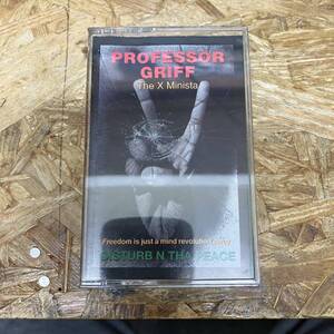 シHIPHOP,R&B PROFESSOR GRIFF - DISTURB N THA PEACE アルバム,名作! TAPE 中古品