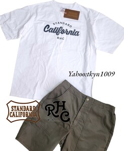 STANDARD CALIFORNIA×RHC RON HERMAN スタンダードカリフォルニア ロンハーマン 別注 コラボ 豊洲5周年記念 プリントロゴ Tシャツ 半袖