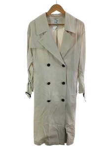 CLANE◆22SS/WIDE LONG TRENCHCOAT/トレンチコート/1/コットン/BEG/12101-0041//